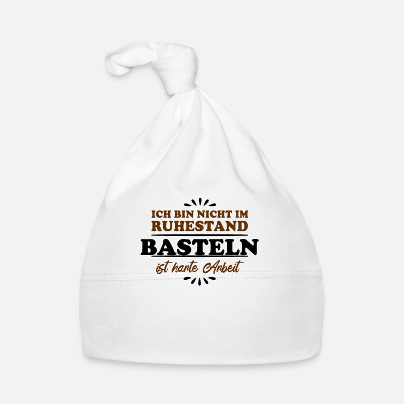 Artisanat de retraité de retraité Bonnet bio Bébé