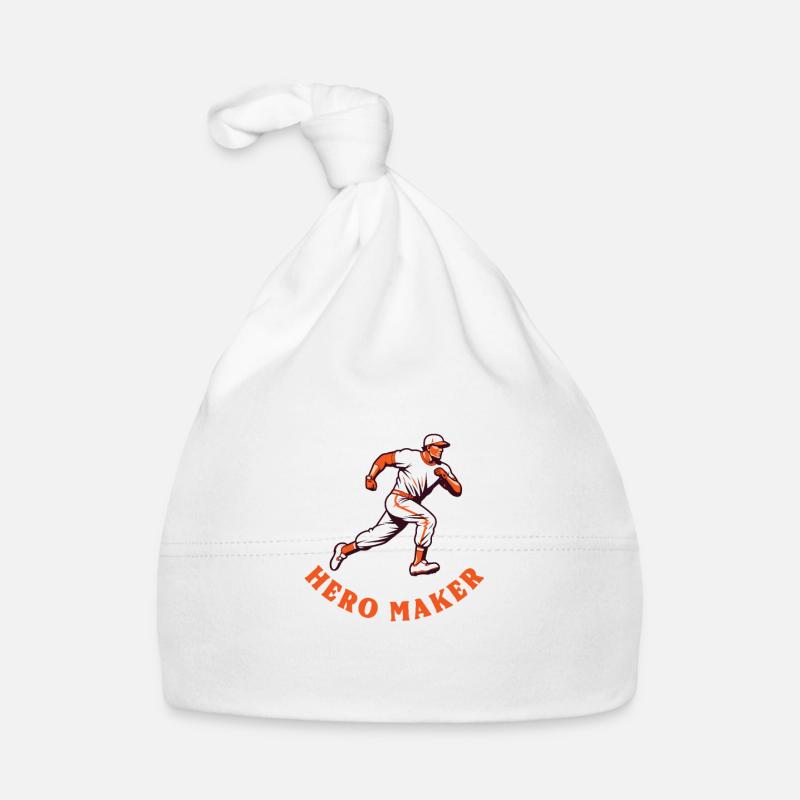 Baseball-Trainer-Homerun-Helden-Macher Baby Bio-Mütze