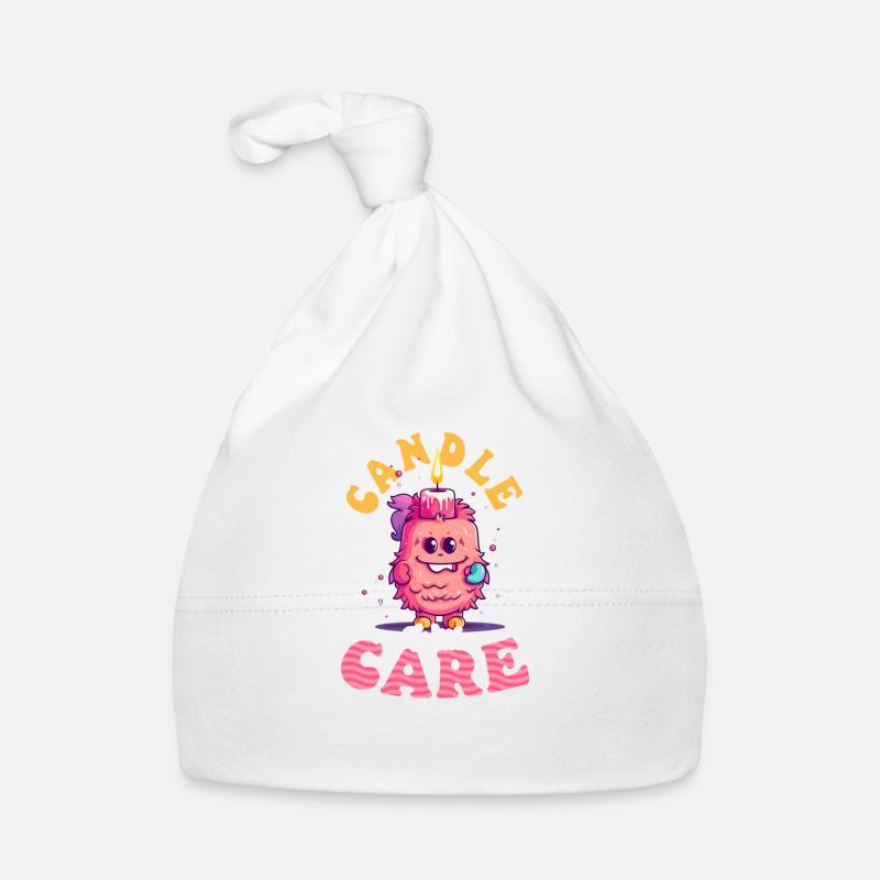Bougie de fabrication de bougie avec soin Bonnet bio Bébé