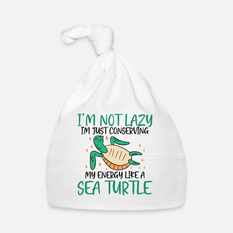 Energy Turtle Saving - Ocean Organic Baby Cap