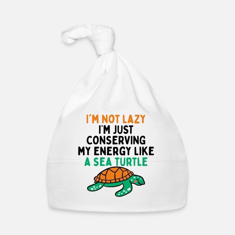 Energy Turtle Saving - Ocean Organic Baby Cap