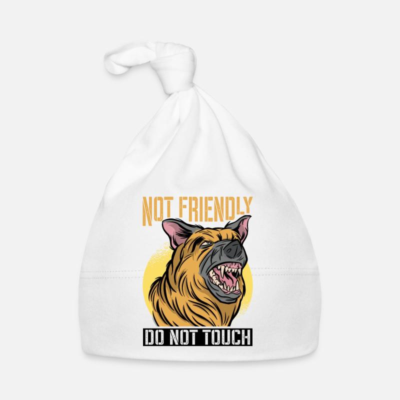 Not Friendly, Do Not Touch 38 Organic Baby Cap