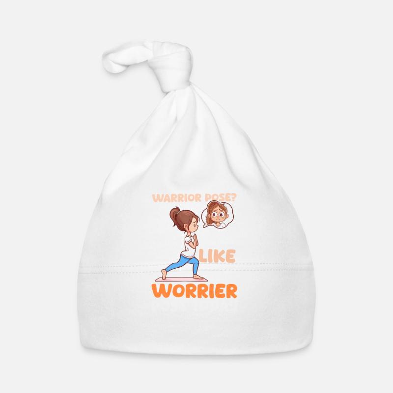 Instructeur de yoga Plus comme Worrier Pose aujourd’hui Bonnet bio Bébé
