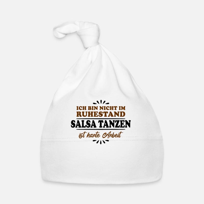 Retraite, Retraité, Retraité, Danseur de salsa Bonnet bio Bébé