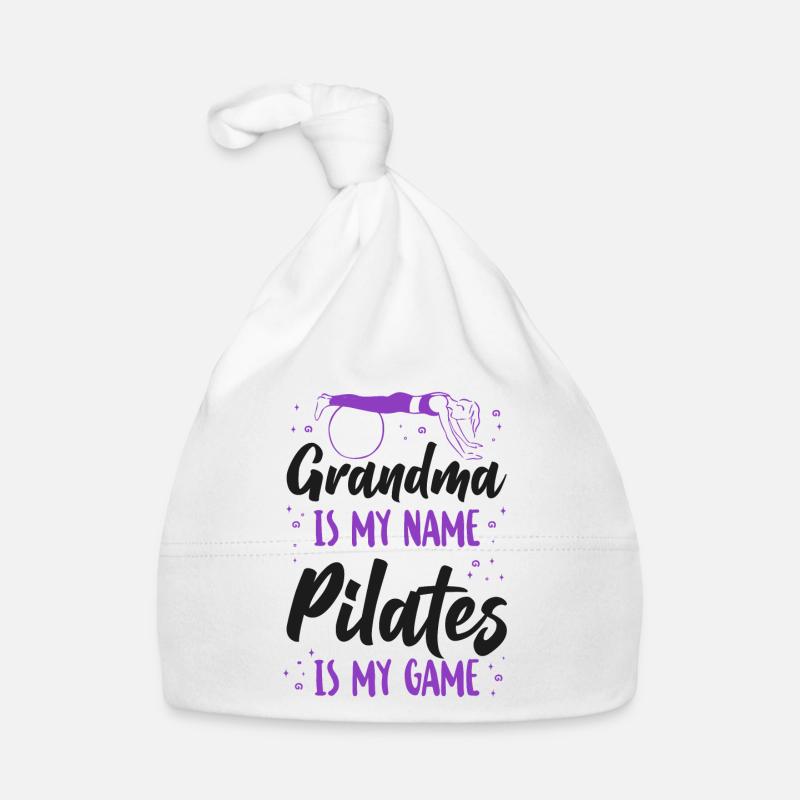 Instructeur de Pilates Professeur Grand-mère Bonnet bio Bébé