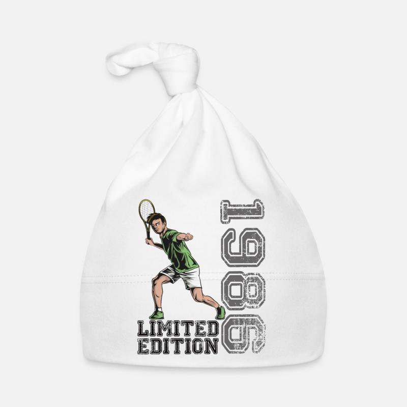 Édition limitée 1986 Édition limitée Tennis Bonnet bio Bébé