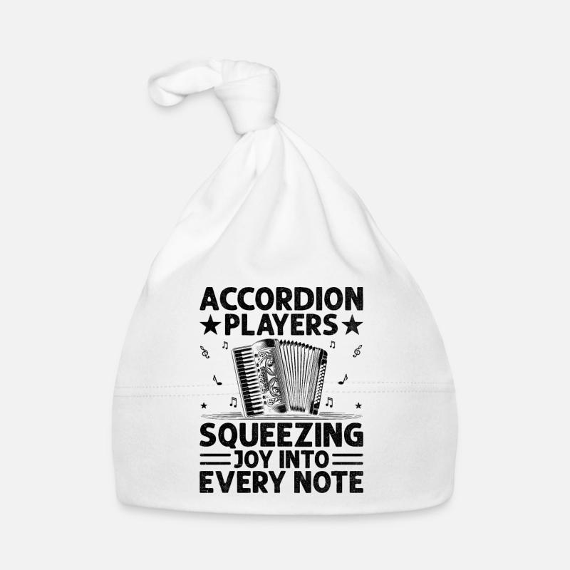 Accordion Players Squeezing Joy Into Every Note Ac Organic Baby Cap