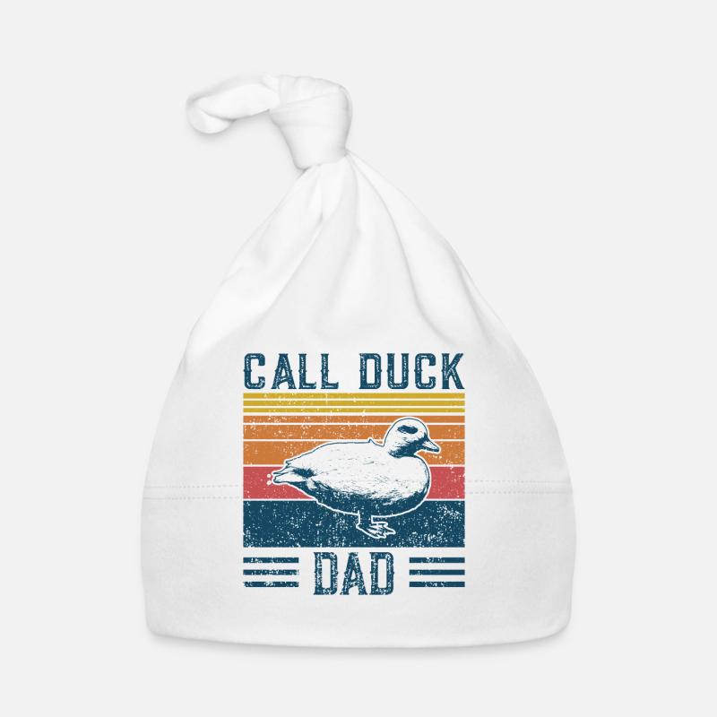 Entendad - Vintage Call Ente Baby Bio-Mütze