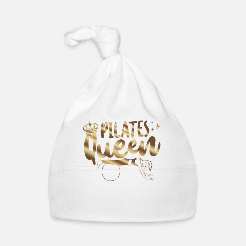 Pilates Instructor Teacher Queen Baby Bio-Mütze