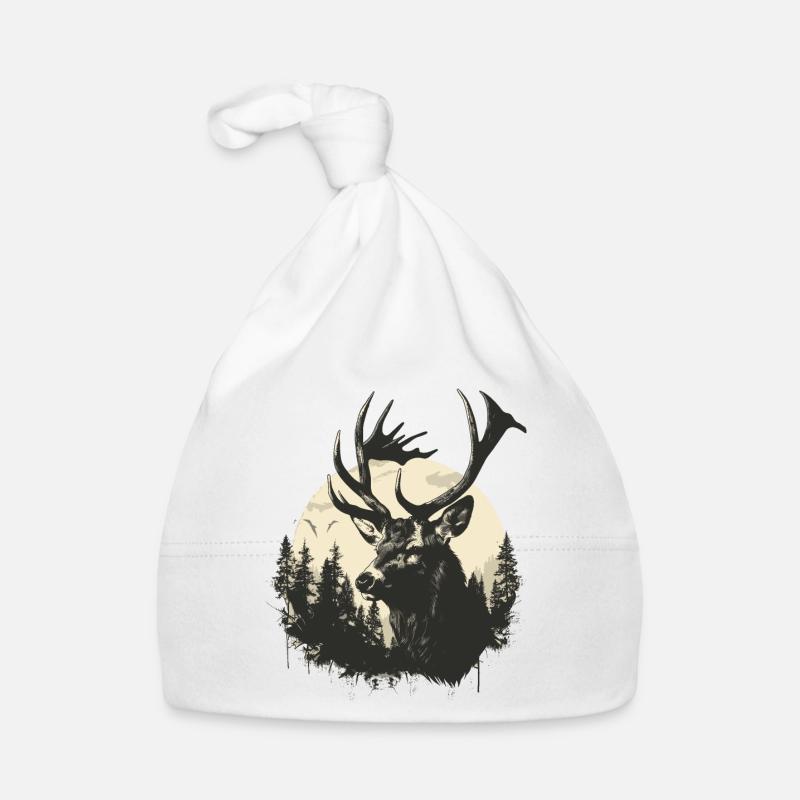 Deer Organic Baby Cap