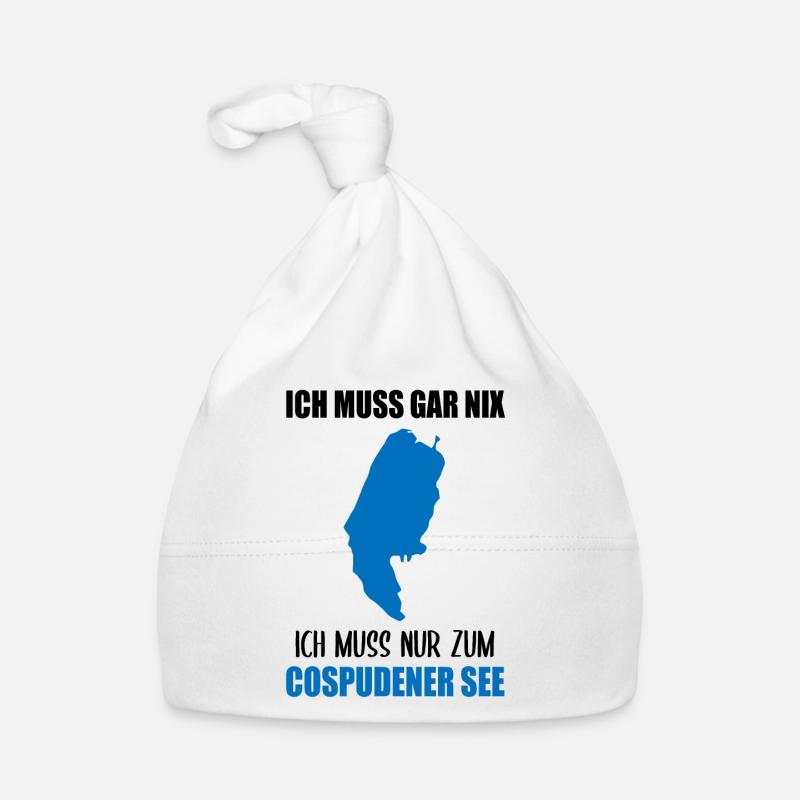 Cospudener See Lebensmotto Baby Bio-Mütze