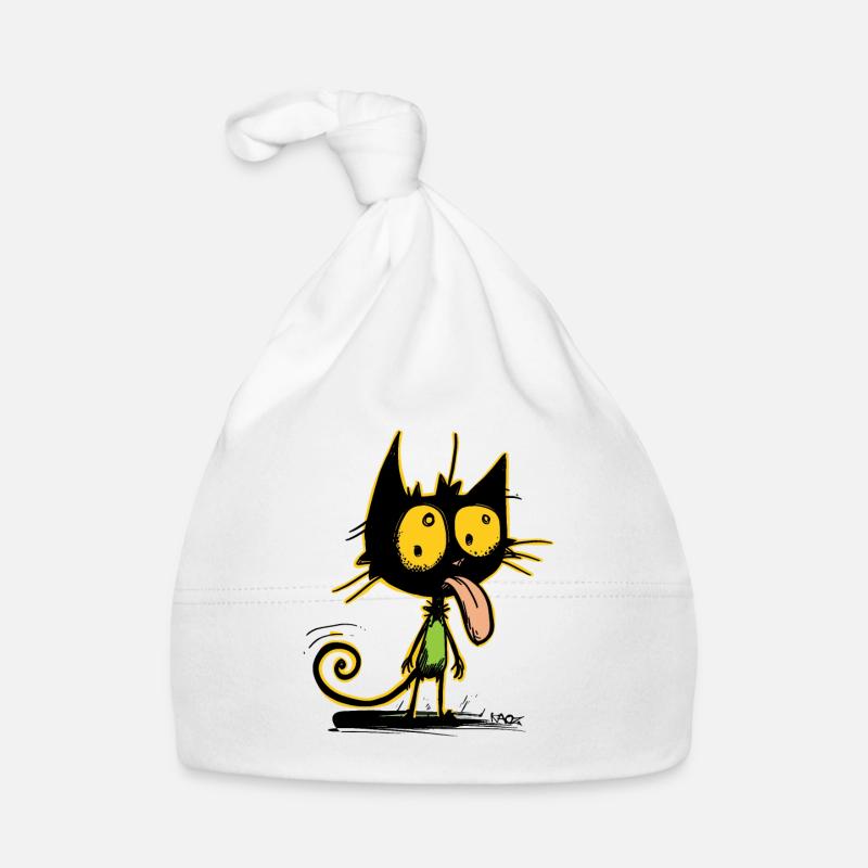 Le meilleur chat coquin le plus cool Bonnet bio Bébé