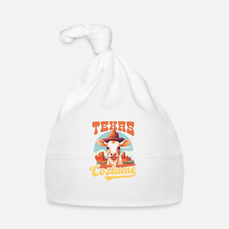 Amant du Texas, c'est mon costume du Texas Bonnet bio Bébé