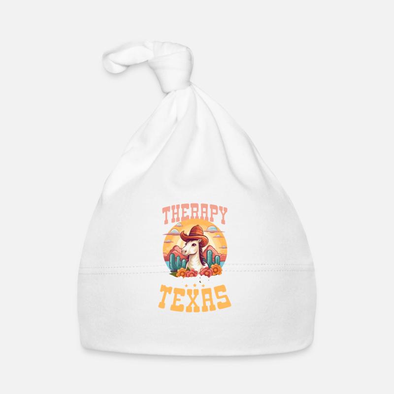 Amoureux du Texas, pas de thérapie, allez simplement au Texas Bonnet bio Bébé