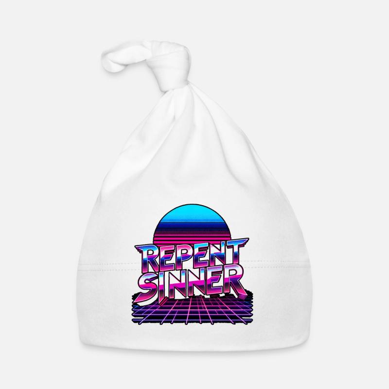Repent Sinner 19 Baby Bio-Mütze
