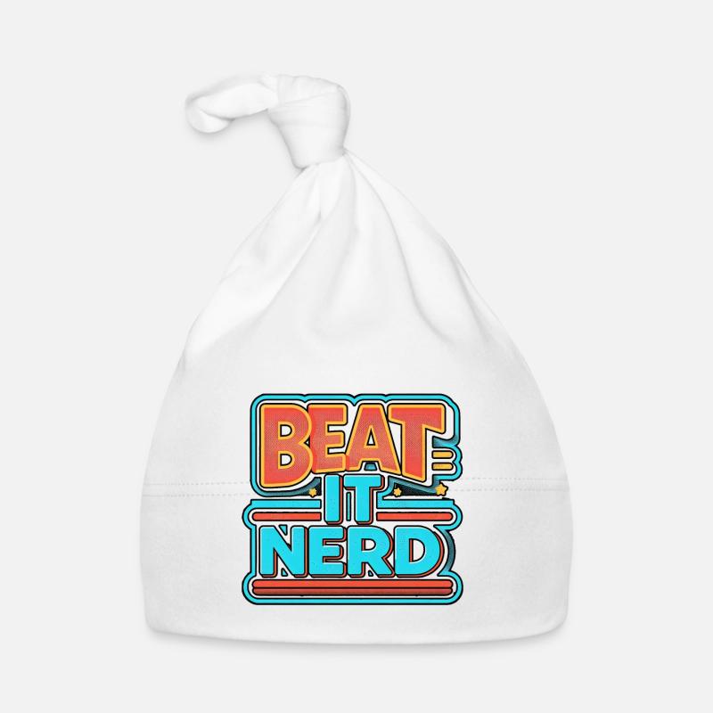 Beat it Nerd 8 Organic Baby Cap