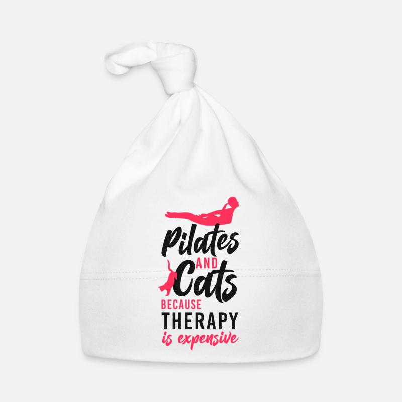 Pilates Instructor Teacher Cat Baby Bio-Mütze