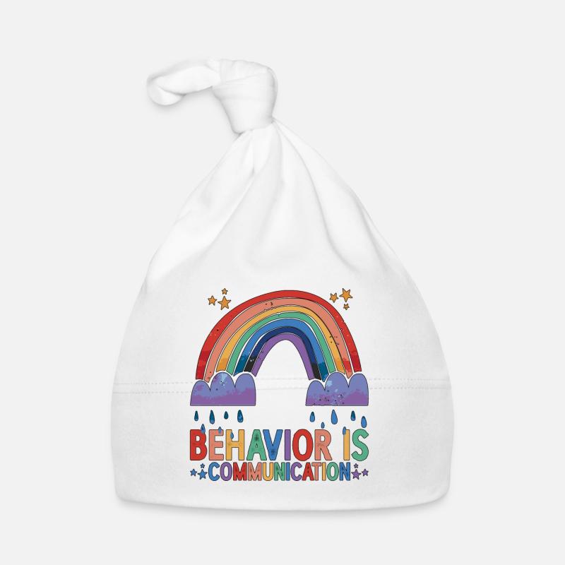 Behavior Is Communication 23 Organic Baby Cap