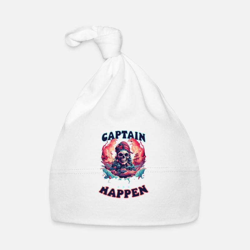 Navigation de plaisance Je suis le capitaine Make Ship Happen Bonnet bio Bébé