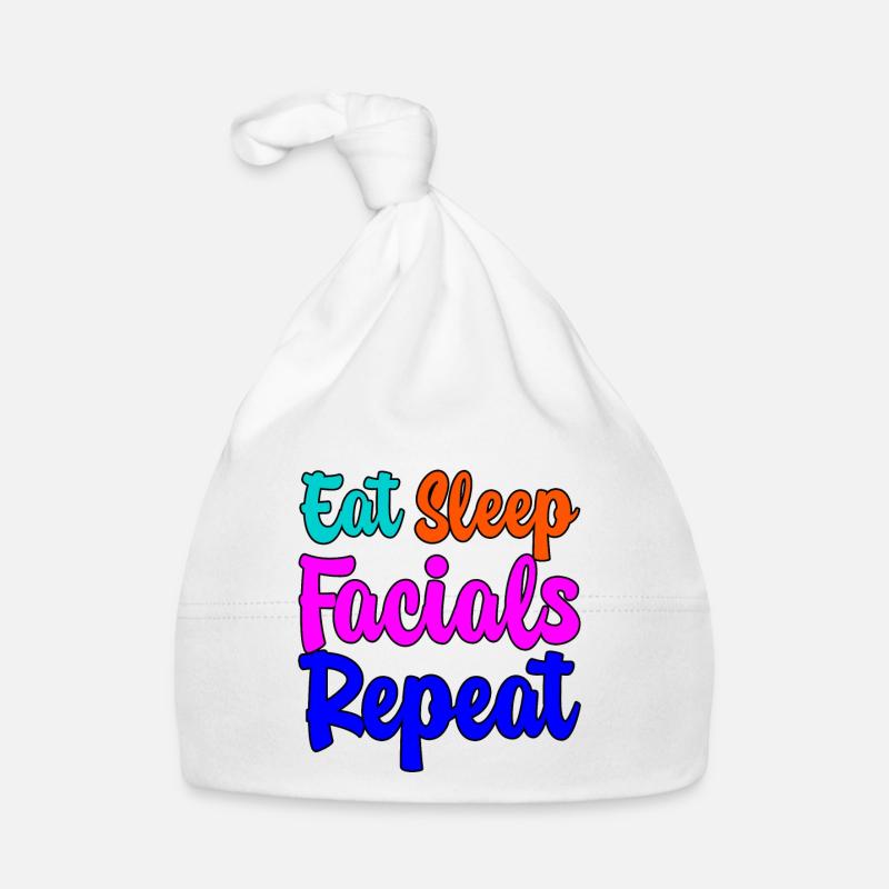 Manger des soins du visage Sleep Répéter 3 Bonnet bio Bébé