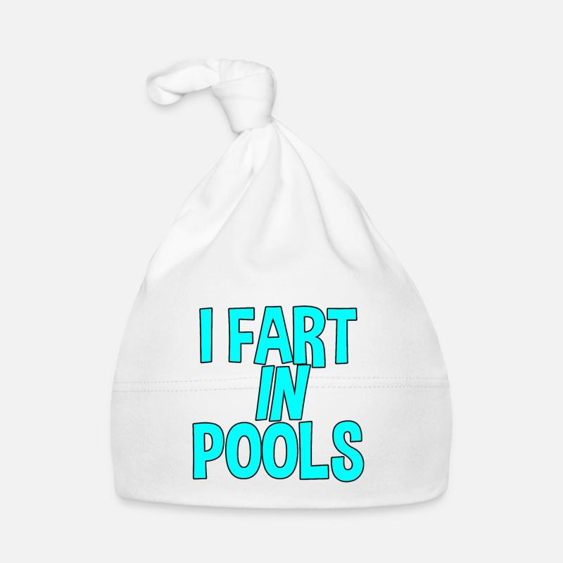 Je pète dans les piscines Bonnet bio Bébé