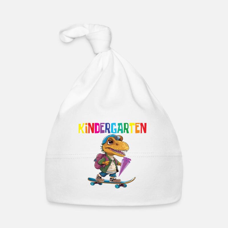 Schültüte Einschulung Dino Schulanfang Baby Bio-Mütze