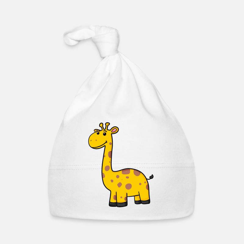 Giraffe Organic Baby Cap