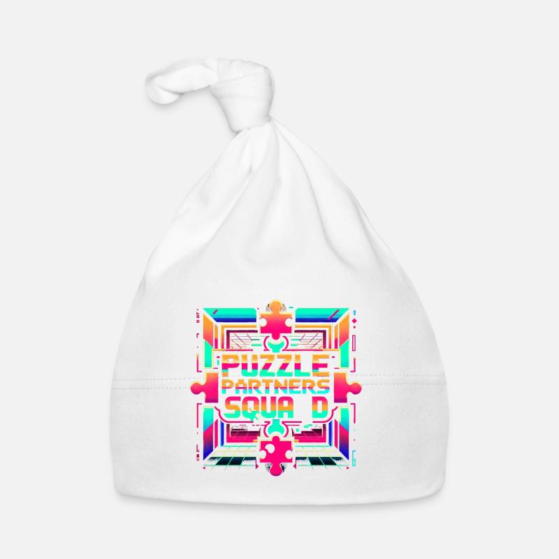 Puzzle Partners Squad 2 Baby Bio-Mütze