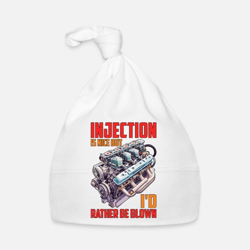 Injection Is Nice But I'd Rather Be Blown 16 Organic Baby Cap