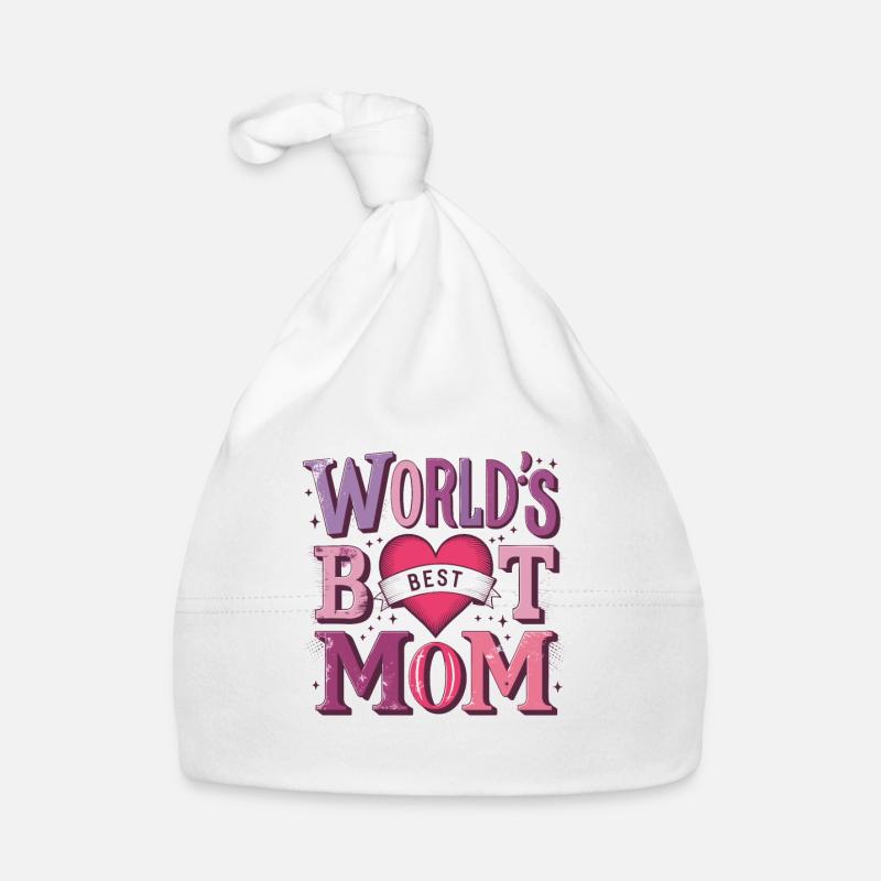 Feiern Sie Ihre wunderbare Mutter für die Mama Baby Bio-Mütze