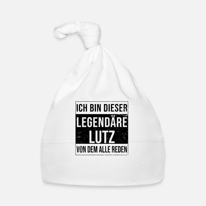 I'm this legendary for Lutz Organic Baby Cap