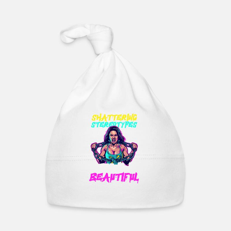 Female Bodybuilder Shattering Stereotypes Strong Organic Baby Cap