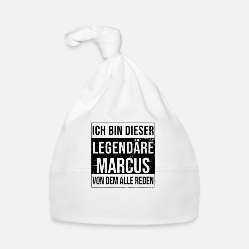 I'm this legendary for Marcus Organic Baby Cap