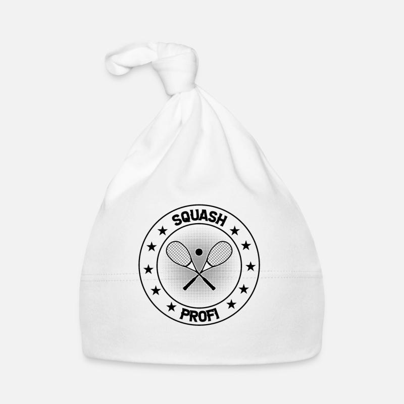 Squash Player Squash Game - Squash Profi Baby Bio-Mütze