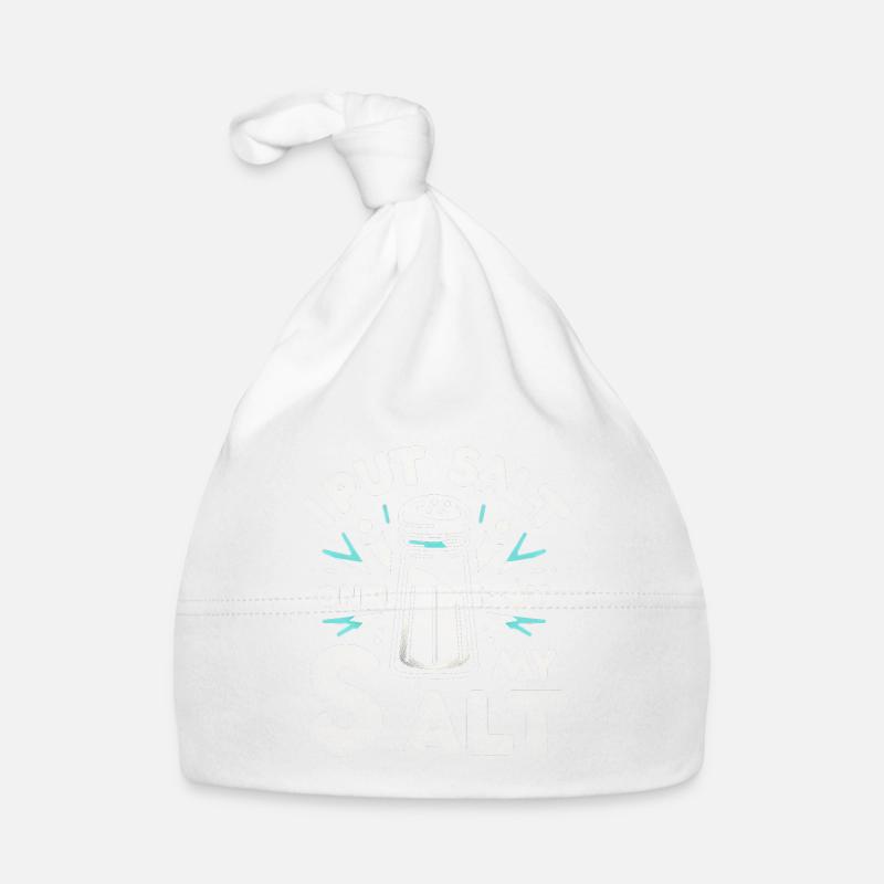 I Put Salt On My Salt 5 Baby Bio-Mütze