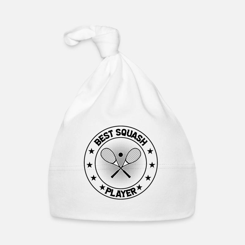 Best Squash Player Baby Bio-Mütze