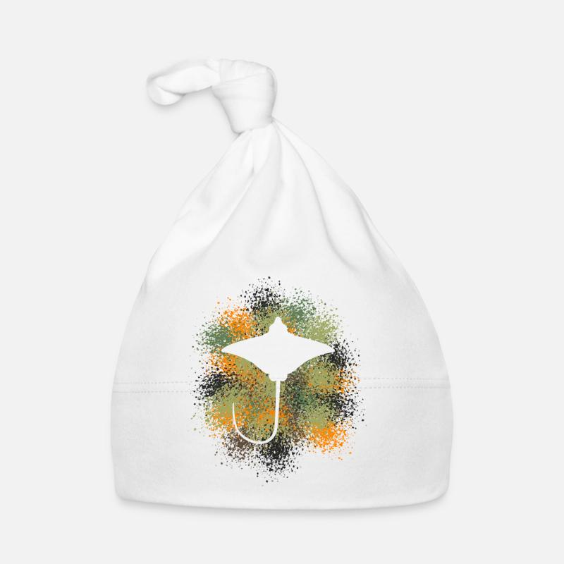Ray – Flotteur élégant des mers Bonnet bio Bébé