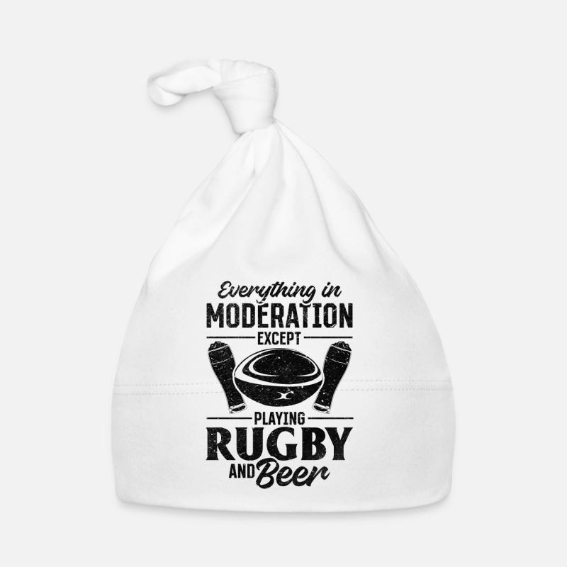 Everything In Moderation Except playing Rugby and Organic Baby Cap
