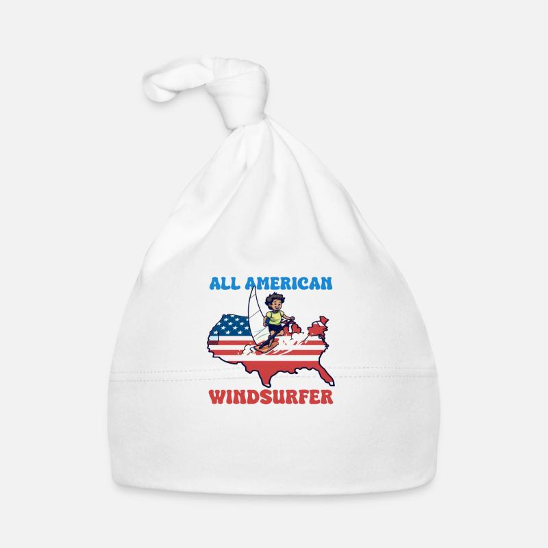 Planche à voile All American Windsurfer Bonnet bio Bébé