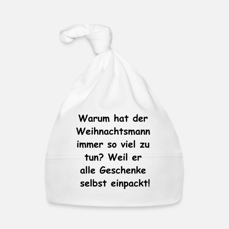 Gift wrapping mess Organic Baby Cap