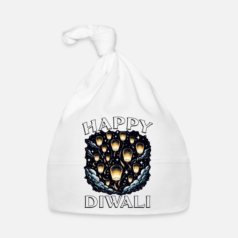 Joyeux Diwali Bonnet bio Bébé