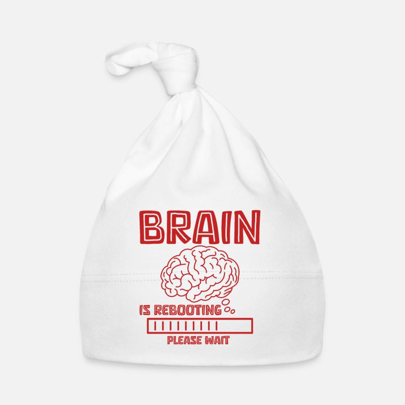Brain Is Rebooting Please Wait 4 Organic Baby Cap