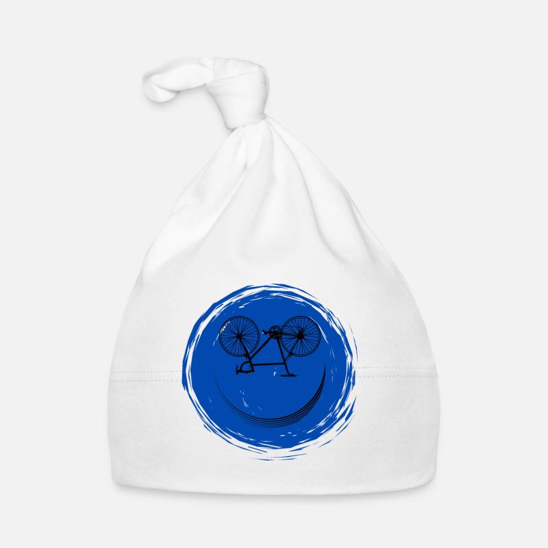 Fahrrad Gesicht Baby Bio-Mütze