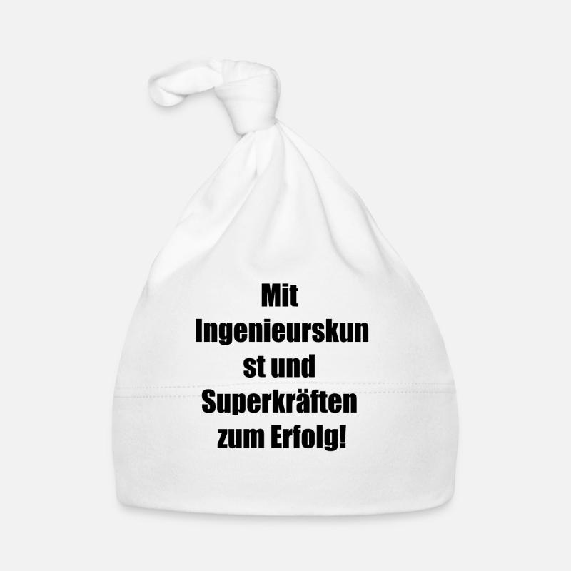 Superhelden Ingenieur Baby Bio-Mütze