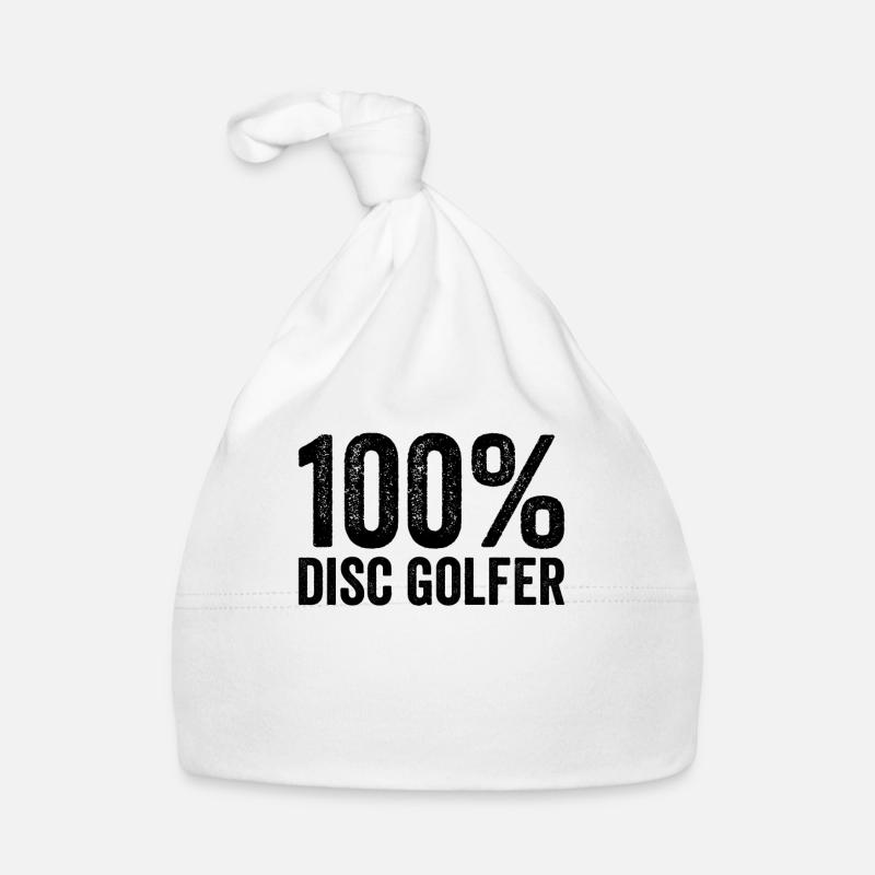 100% Disc Golfer Organic Baby Cap