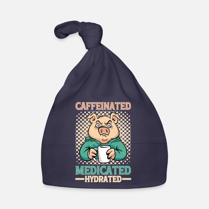 Caffeinated Medicated Hydrated Organic Baby Cap