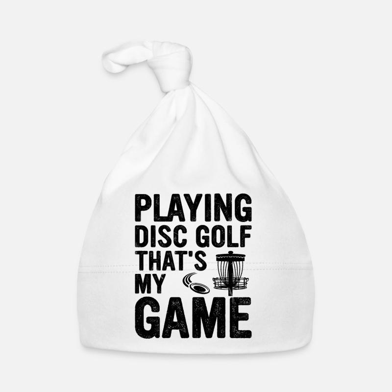 Jouer au disc golf c’est mon jeu - Disc Golfer Bonnet bio Bébé