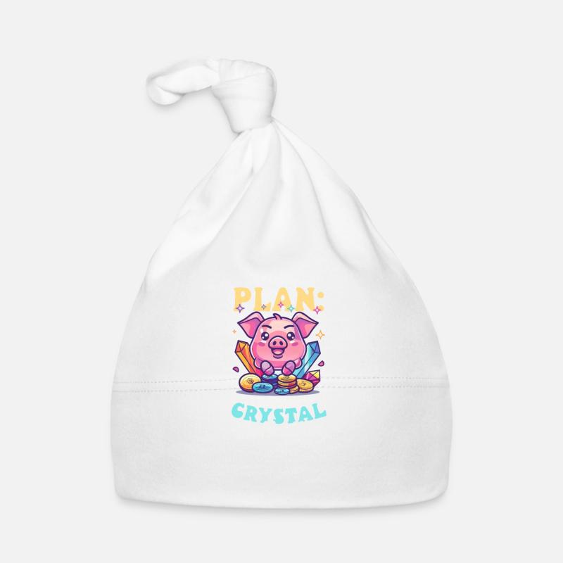 Crystal Collector Retirement Plan Solid Collection Organic Baby Cap