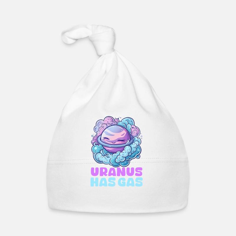 Uranus Uranus Has Gas! Organic Baby Cap