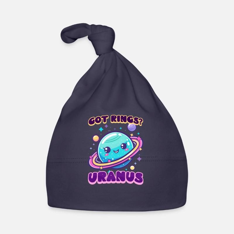 Uranus Got Rings? Uranus Does! Organic Baby Cap